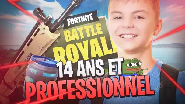 UN JOUEUR PROFESSIONNEL DE FORTNITE A 14 ANS ME CARRY !