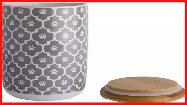 Bone Dry Lattice Collection Pet Bowl & Canister