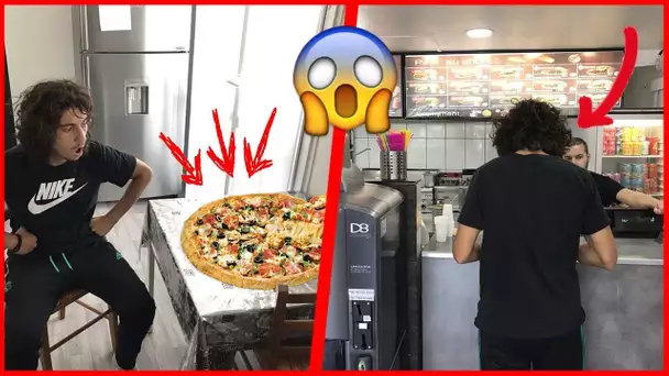 J&#039;AI GAGNÉ UNE MÉGA PIZZA ! 😂