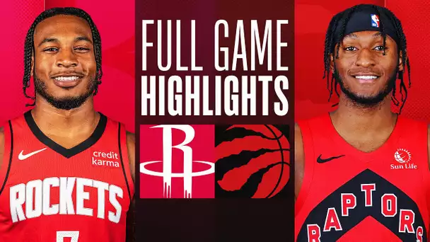 ROCKETS at RAPTORS | FULL GAME HIGHLIGHTS | February 9, 2024