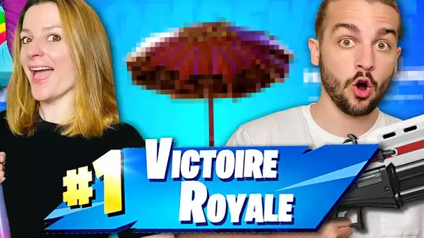 NOTRE PREMIER TOP 1 DE LA SAISON 5 ET ON DEBLOQUE LE PARAPLUIE ! FORTNITE DUO FR