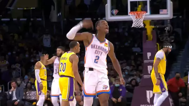 Thunder & Lakers Battle It Out In CLOSE ENDING!