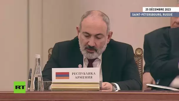 Pachinian a remercié Poutine pour l'organisation du sommet de l'Union économique eurasiatique