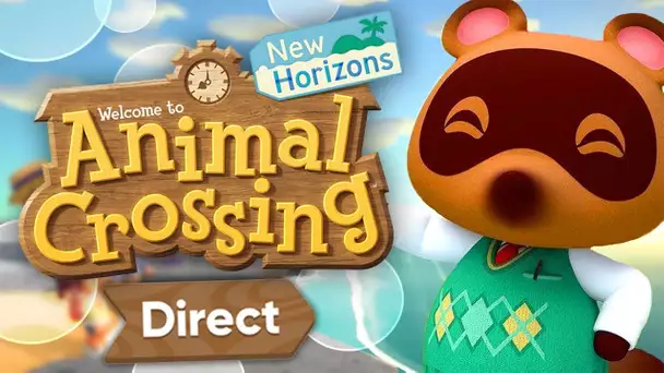 Animal Crossing: New Horizons Direct : Réaction en direct !