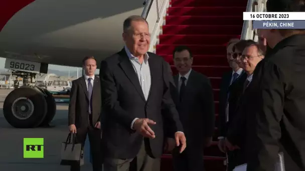 🇨🇳 Chine  Sergueï Lavrov arrive à Pékin