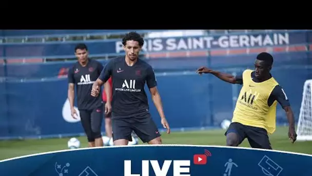 🎥 Les 15 premières minutes d'entraînement avant Montpellier HSC 🆚Paris Saint-Germain en live