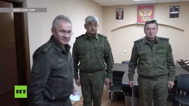 🇷🇺 Russie : Sergueï Choïgou écoute les rapports de situation du groupe « Ouest »