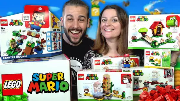 ON CONSTRUIT DES NOUVEAUX LEGO SUPER MARIO NINTENDO !