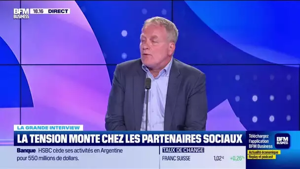François Hommeril (CFE-CGC) : La tension monte chez les partenaires sociaux