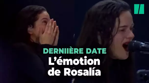 À Paris, l'émotion de Rosalía pour la dernière date de son incroyable tournée