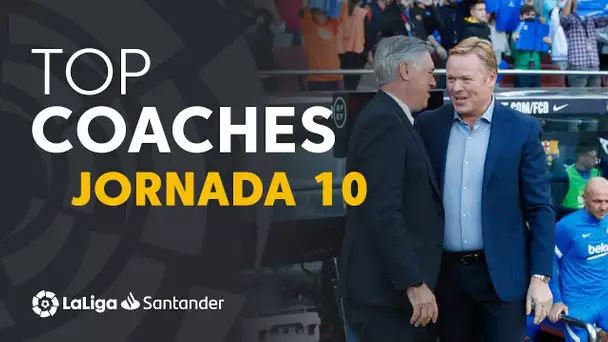 LaLiga Coaches Jornada 10: Carlo Ancelotti, Ronald Koeman & Simeone