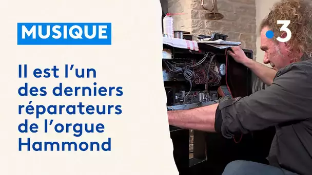 Musique : il est l'un des derniers réparateurs de l'orgue Hammond