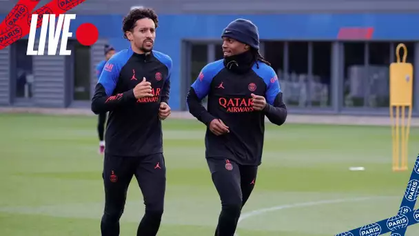 ⚽️ 15 minutes training session pre Paris Saint-Germain - AJ Auxerre  🔴🔵