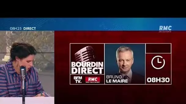 Bruno Le Maire est l'invité de Bourdin Direct.