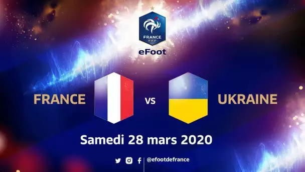France VS Ukraine #FRAUKR Du foot à l’eFoot !