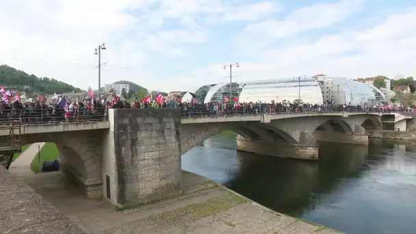 Besançon : 10 500 personnes au défilé du 1er mai 2023