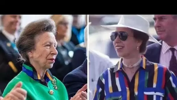 La princesse Anne a été aperçue portant une superbe chemise de 1992 et les fans royaux se sont décha