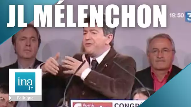 Le congrès constituant du Parti de Gauche de Jean-Luc Mélenchon | Archive INA
