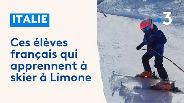 Option ski alpin pour ses élèves français... Direction l'Italie !