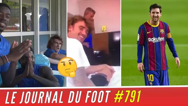 GRIEZMANN et DEMBÉLÉ : la vidéo polémique ! Ça se complique pour la prolongation de MESSI...