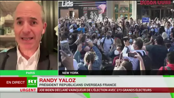 Elections US : «La presse a décidé de prendre de l'avance sur le résultat officiel» note Randy Yaloz