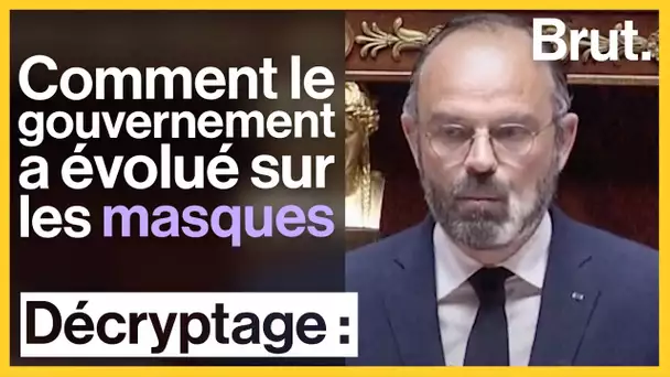 Comment le gouvernement a évolué sur les masques