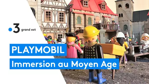 Playmobil : exposition d'un spectaculaire univers médiéval avec la plus grande construction au monde