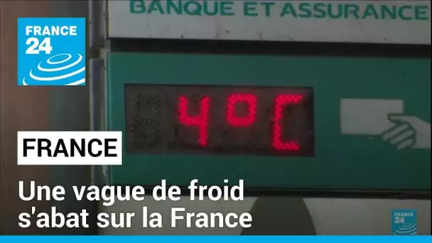 Une vague de froid s'abat sur la France • FRANCE 24