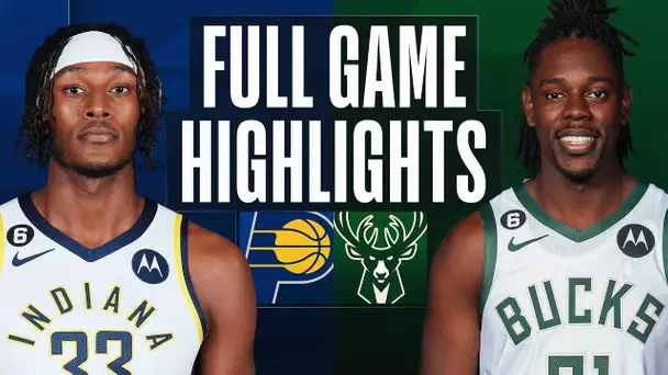 PACERS at BUCKS | FULL GAME HIGHLIGHTS | January 16, 2023