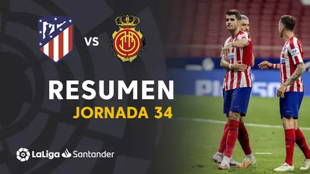 Resumen de Atlético de Madrid vs RCD Mallorca (3-0)