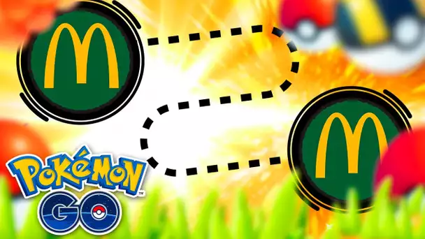 CHASSE A TRAVERS LES POKESTOPS MCDONALD'S