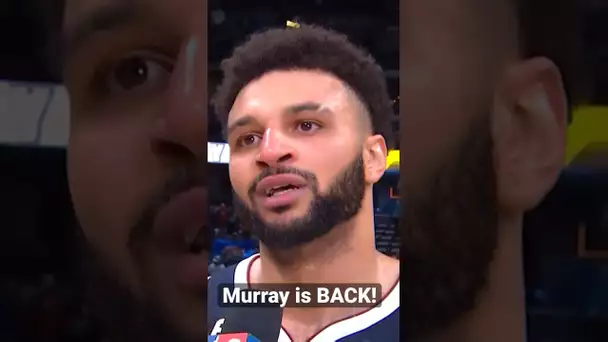 “There Is Only One Jamal”-Jamal Murray after his EPIC 40PT PERFORMANCE! 😯🔥| #Shorts