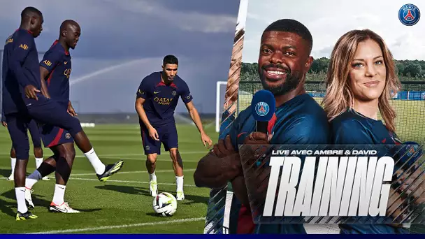 15 minutes live of training before Paris Saint-Germain - FC Toulouse 🔴🔵