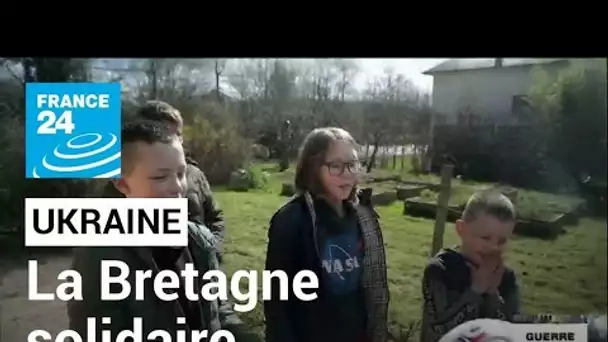 Accueil des réfugiés ukrainiens en France : La Bretagne solidaire • FRANCE 24