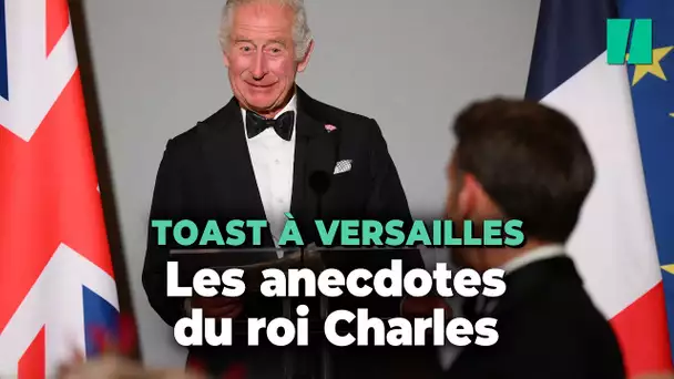 Visite de Charles III : Édith Piaf et vin français… Les petites anecdotes du roi lors de son toast