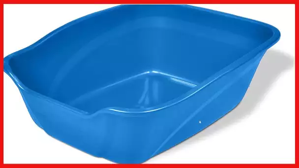 Pureness Giant High Sides Cat Litter Pan, Colors may Vary.