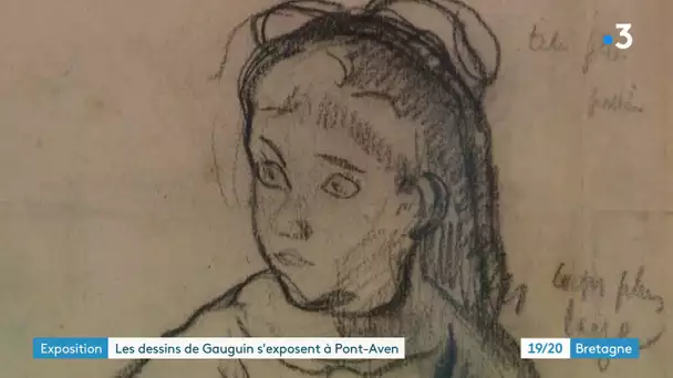 Les dessins de Paul Gauguin exposés au musée de Pont-Aven