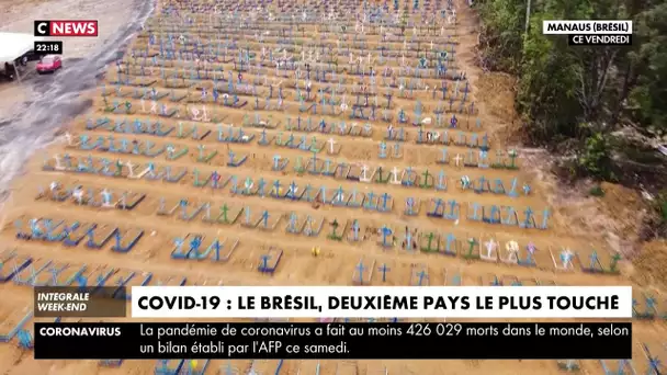 Covd-19 : le Brésil, deuxième pays le plus touché