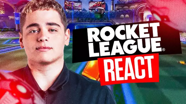 KAMEL REACT AUX PLUS GROS CHAMPIONNATS DE ROCKET LEAGUE !