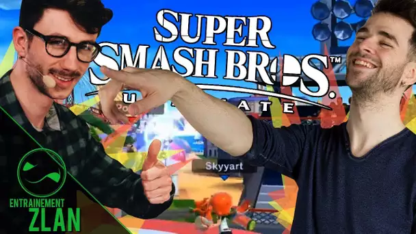 Skyyart et Ponce sur Super Smash Bros. Ultimate - Entrainement ZLAN #2