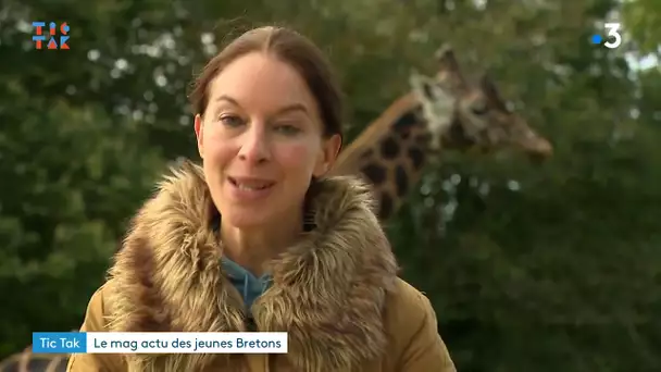 Au zoo de la Bourbansais pour fêter la nature : Tic Tak l'actu des juniors en Bretagne