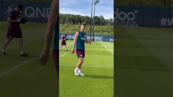 🥵 « Il fait chaud » ☀️ #psg #training