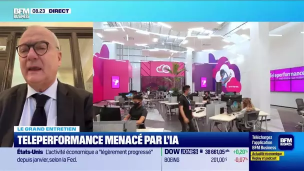 Olivier Rigaudy (Teleperformance) : Un risque de sortie du CAC 40 pour Teleperformance