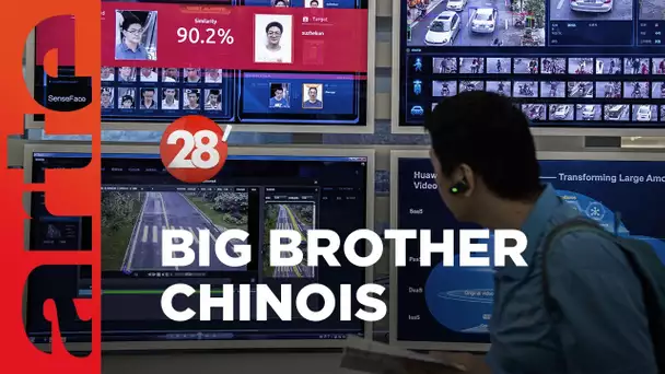 Ballons espions, TikTok… Peut-on échapper au Big Brother chinois ? - 28 Minutes - ARTE