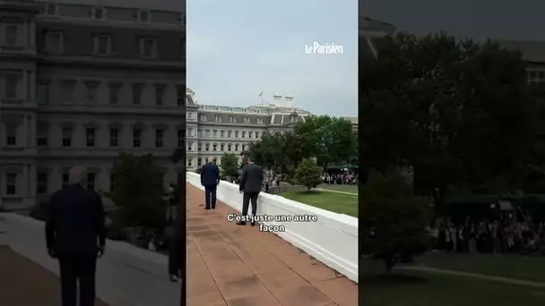 La blague de Trump sur des missiles nucléaires sur le toit de la Maison-Blanche