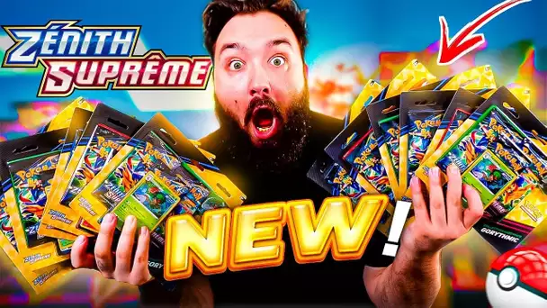 CHOQUÉ 😱 OUVERTURE DE 12 TRIPACK ZENITH SUPREME FR ! 36 BOOSTERS POKEMON DE REVE !