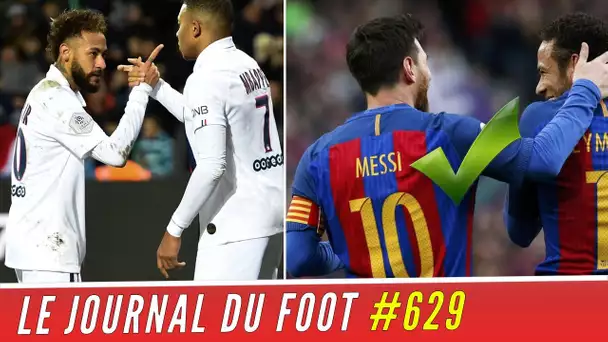 Au PSG c'est NEYMAR qui se charge de recadrer MBAPPÉ ! MESSI "a aussi envie de rejouer avec NEYMAR"