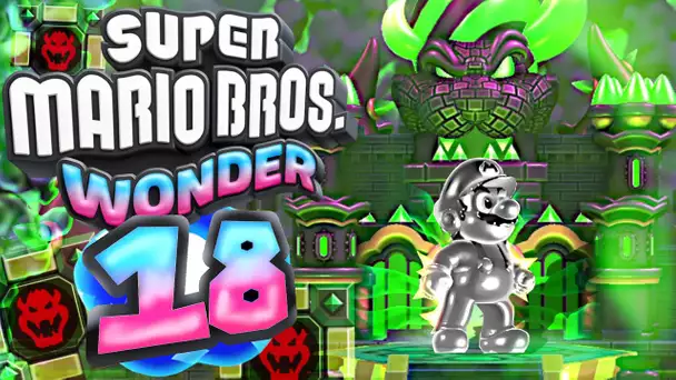 SUPER MARIO BROS WONDER ÉPISODE 18 | MARIO METAL AU CHATEAU DE BOWSER !