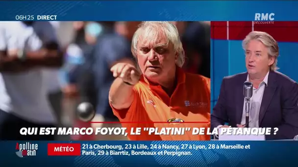 Qui est Marco Foyot, le "Platini" de la pétanque?