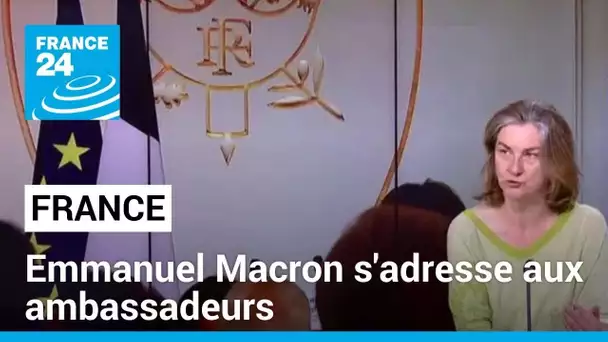 E. Macron devant les ambassadeurs : discours annuel sur les grands axes de la politique étrangère